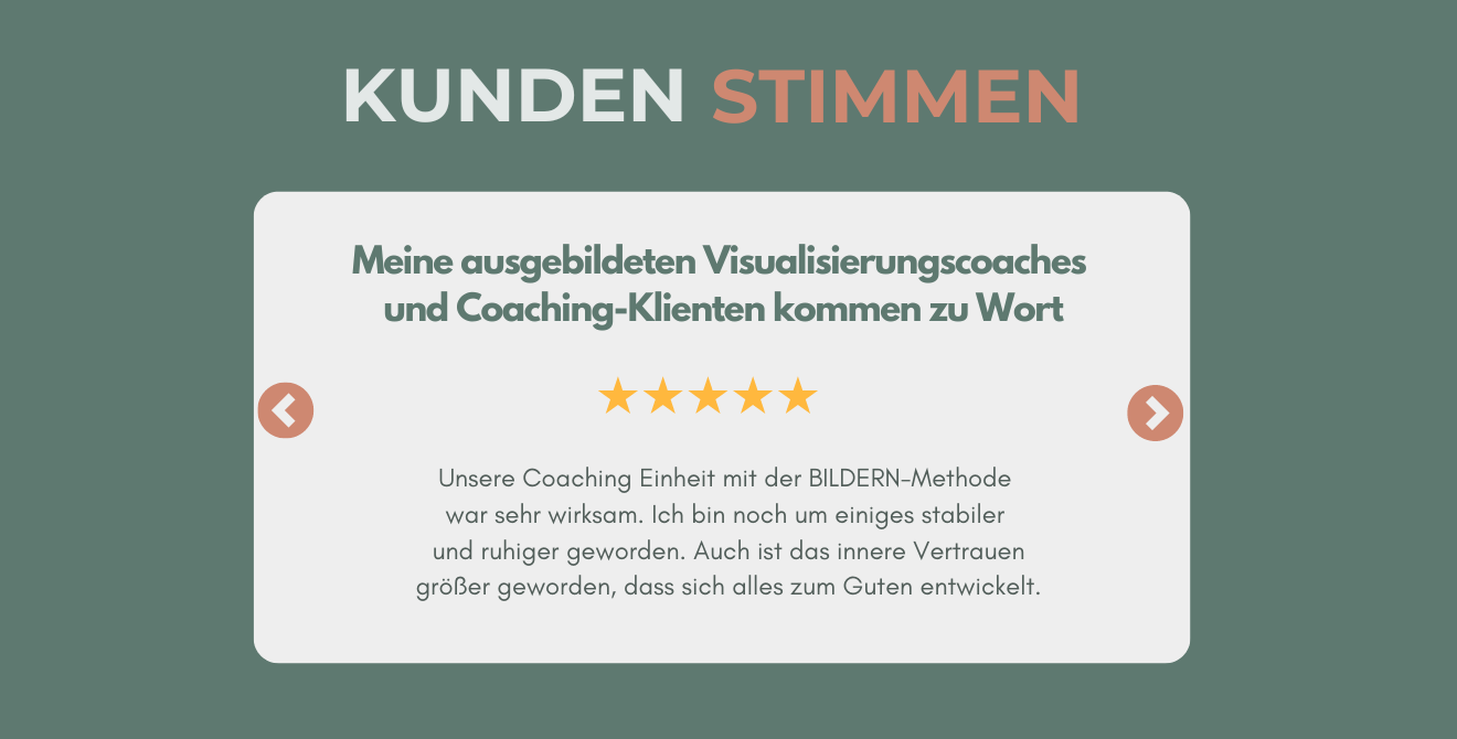 Kundenstimmen BILDERN Methode